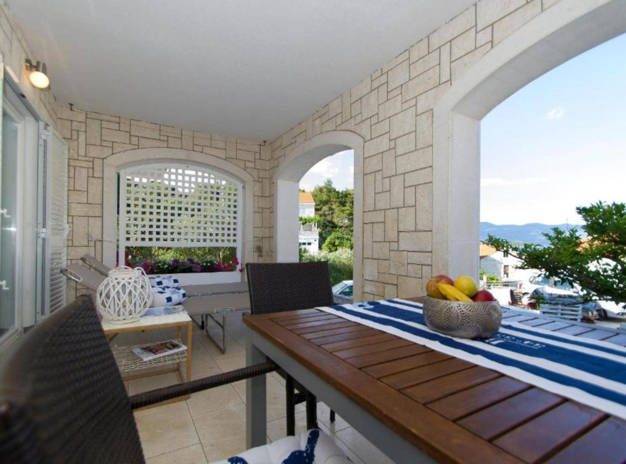 Apartments Villa Olea Lumbarda Kültér fotó